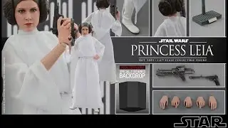 Star Wars 1/6th Scale Hot Toys Princess Leia Figure Official Images Overview | By @FLYGUY