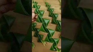 DIY Crafts With Real Leaves - Coconut Leaf Craft Ideas #crafts #coconut #reels #reelsvideo #usa
