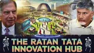 Chandrababu naidu || The ratan tata innovation hub || robot dog || drone expro