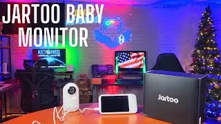 Jartoo 2K Video Baby Monitor Camera | No Wifi Needed