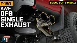 2021-2025 3.5L EcoBoost F-150 AWE 0FG Single Exhaust System Review & Sound Clip