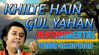 Khilte Hain Gul Yahan || Instrumental/Tenor Sax || Kishore Kumar || Bollywood song || by Gaurav ||