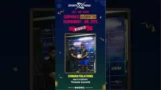 🏸 Men's Badminton Champion &ndash;Winner! 🏆