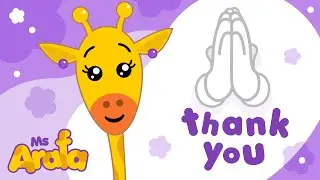Thank You Song🌸Kids Songs with Ms Arafa🌸Plim Plim - The Kindness Hero