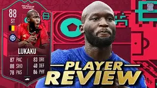 88 FIFA WC PATH TO GLORY LUKAKU PLAYER REVIEW! META - FIFA 23 ULTIMATE TEAM