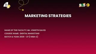 Marketing strategies | DM | SNS INSTITUTIONS