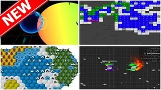 CRAZY NEW .IO GAMES LIKE AGAR.IO / SLITHER.IO / DIEP.IO! | Agar.io In 3D?! Diep.io With SpaceShips?!