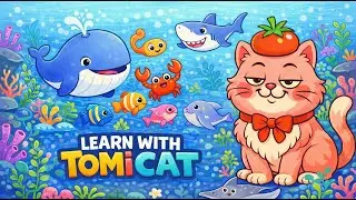 Learn Numbers 1-5 & Sea Animals | Fun Ocean Song for Toddlers