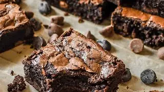 No butter no over no beater Brownie at home#perfectbrownie| perfect brownie #brownie