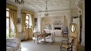 Drawing Room On Visit To Kinloch Castle On Island Of Rum Inner Hebrides Scotland
