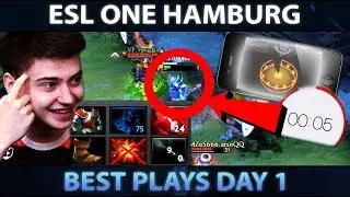 Best Plays ESL One Hamburg 2018 Group Stage - Day 1