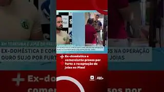 Ex-dom&eacute;stica e comerciante presos por furto e recepta&ccedil;&atilde;o de joias no Piau&iacute;