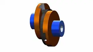Oldham Coupling in Solidworks Assembly and Animation