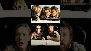 TERRIFIED Tourist Reactions to a Lion Kill: UNBELIEVABLE Safari Nightmare!