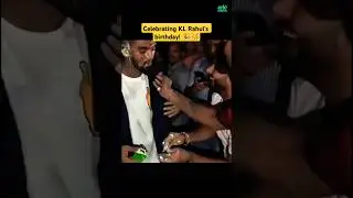 Celebrating KL Rahul's birthday! 🎉🥳 #shorts #ipl2025 #klrahul