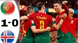 Portugal vs Iceland 1-0 Highlights & All Goals | Euro Qualifiers 2023