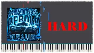 MONTAGEM REBOLA - DJ FKU, ATLXS (Piano Tutorial)