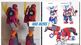 86 HOT ROD COMPARISONS , OMEGA PRIME UPGRADE KITS , OVER GEAR ANNOUNCED AND MORE UNICRON !!!