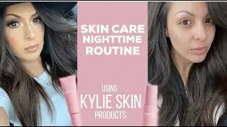 NIGHTTIME SKINCARE ROUTINE USING KYLIE SKIN CARE | GEORGETTE ROJAS