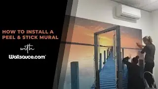 How to Install Peel and Stick Wallpaper