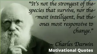 Charles Darwin Motivational Quotes|Charles Darwin Famous Quotes#charlesdarwin#charlesdarwinquote