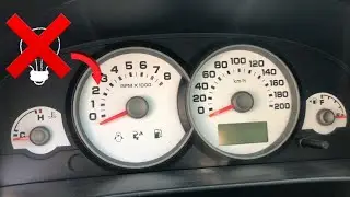 How to replace instrument cluster bulbs on 2005 Ford Maverick / Escape
