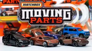 Matchbox 2022-23 Moving Parts and Basic Cars - 80s Porsche 911 & 2020 Chevy Corvette!