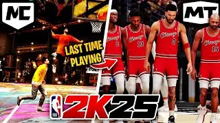 MY FINAL TIME PLAYING NBA 2K25.....