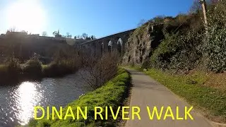 Dinan river walk. A 5 minute video of this lovely walk along the River Rance towpath to Lehon