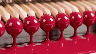 Satisfying Colored Pencil Factory Process ✏️🌈 (3D Animation)