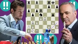 Eminent Chess game  Magnus Carlsen vs Garry Kasparov 14