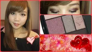 Valentine's Look #1 (Purple eyes + NARS audacious 