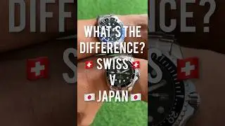 What&rsquo;s the Difference? Swiss🇨🇭v Japan 🇯🇵 Dive Watches 🤿 #shorts #swiss #japan #seiko #steinhart