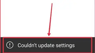 Instagram Fix Couldn't update settings problem solve
