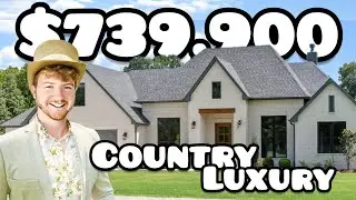 Country Luxury in Oklahoma| Home Tour | Coweta | Real Estate | Living In Tulsa | 25690 E 166th St S