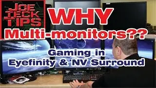 Multi-monitor examples / why you need it? | Subscriber Request | JoeteckTips