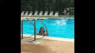 Diving at Graylyn crest summer 2018