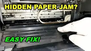 ✅ How to Fix a Hidden Paper Jam on Epson EcoTank Printer
