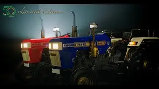 Swaraj 50 Years Limited-Edition Tractors | Endorsed By MS Dhoni