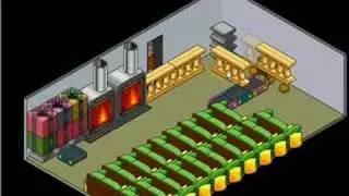How to make a 3 space lodge/ice bar ( Habbo )