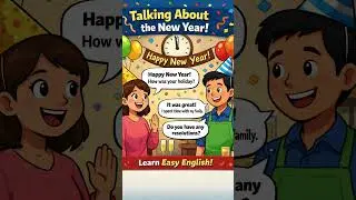 Daily English Conversation &ndash; Talking About the New Year &ndash; Slow & Normal Speed