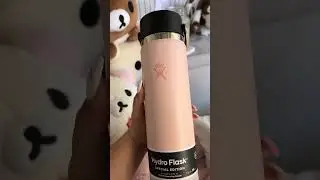 🍰 strawberry milk hydroflask 🍓 #pinkaesthetic #tiktokmademebuyit #strawberry