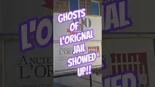 We captured insane paranormal activity in haunted L&rsquo;Orignal Jail #paranormal #ghost #haunted #jail