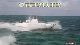 robalo cayman boat test by Boattest.com