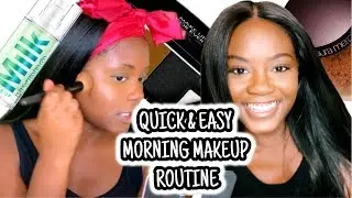 SIMPLE & QUICK Morning Makeup Routine for Work & School