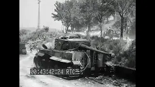 Destroyed Tiger tanks from sPzAbt. 508 in Cori, Italy