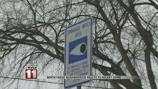 N. Fargo Neighborhood React to Recent Crime