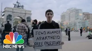 Jewish Activists In NYC Protest For The Rights Of Palestinians