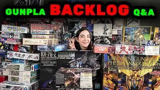 Отвечаю на ваши вопросы по Gunpla, пока разбираюсь со своими накопившимися задачами.