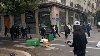 Scènes de pillages Grenoble
